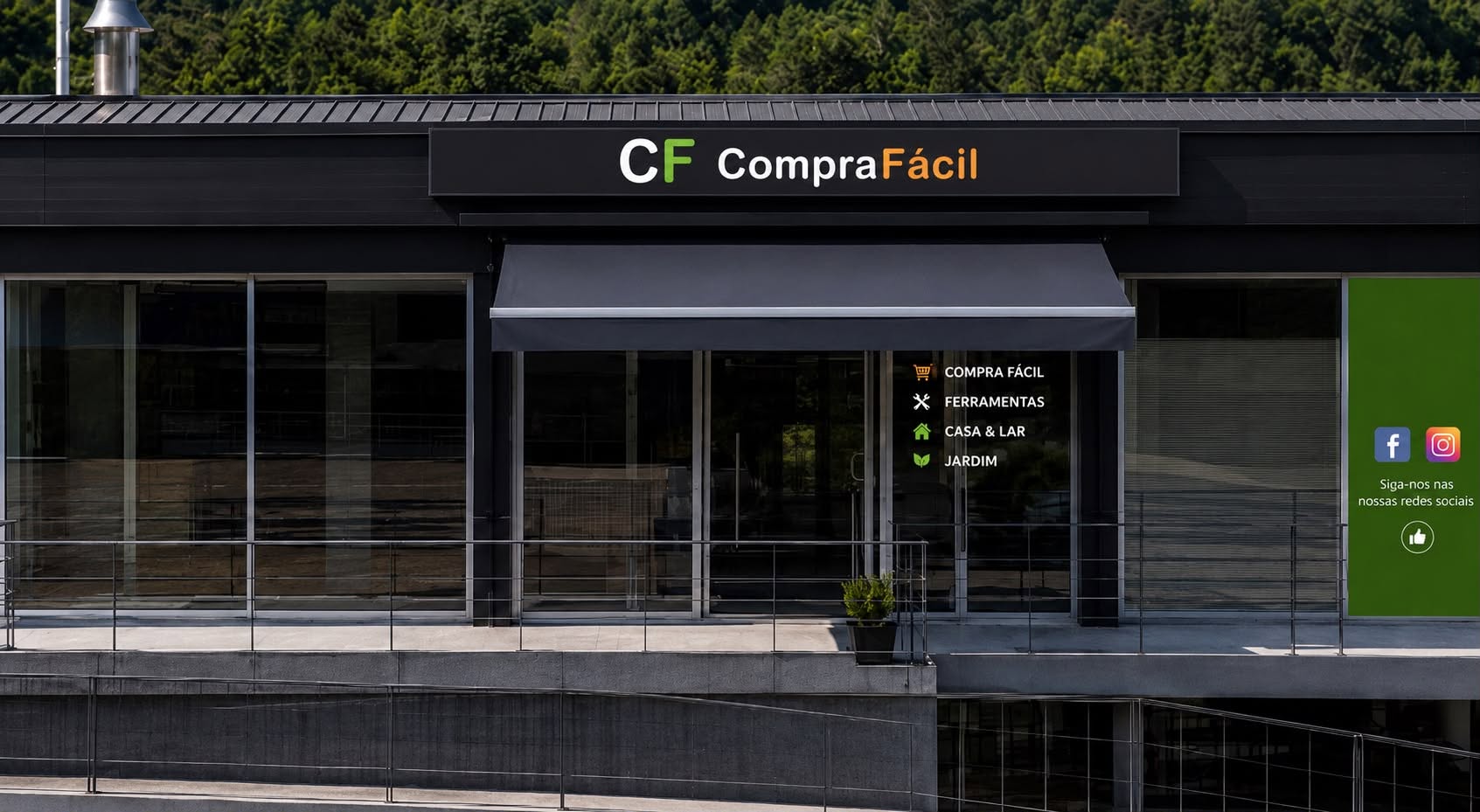 Loja física CompraFácil em Nespereira, Guimarães