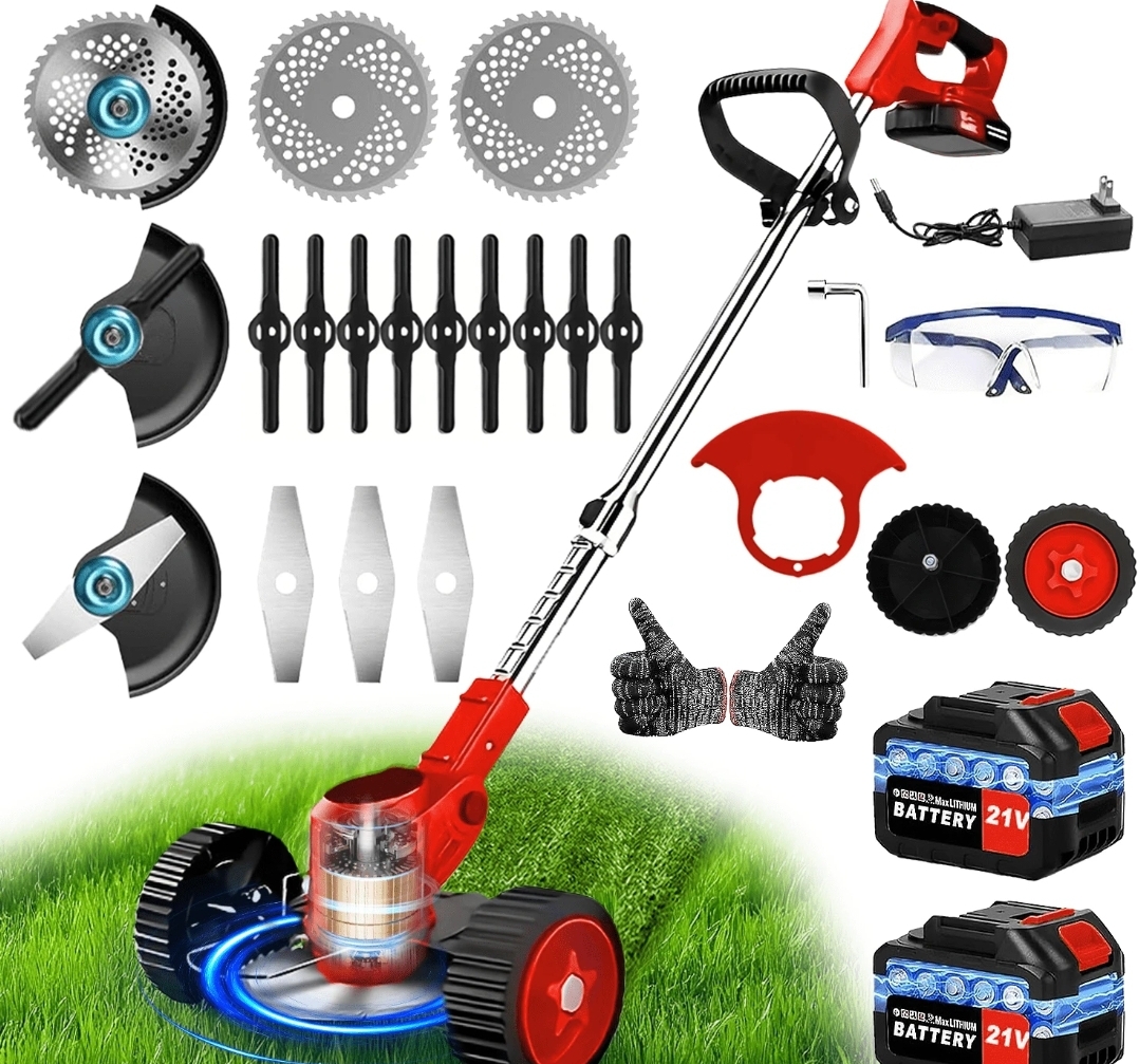 Roçadora a Bateria 21V com Disco de Corte