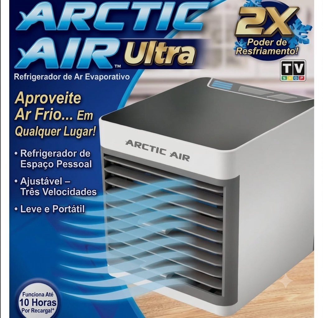 Climatizador de Ar Portátil Arctic Air Ultra – Arrefecimento Rápido