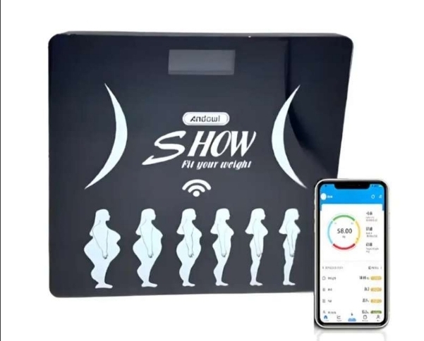 Balança Digital Inteligente Andowl Q-S068 – Bluetooth e App