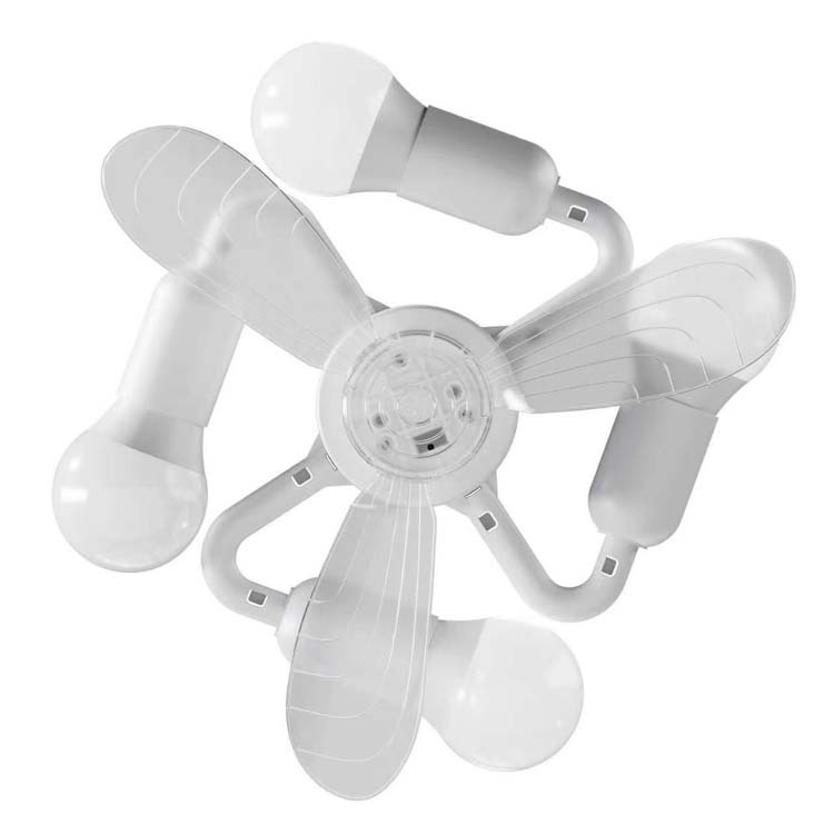 Lâmpada LED com Ventoinha Integrada